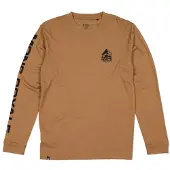 Mons Royale Mens Icon Merino Classic Long Sleeve toffee XL
