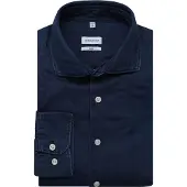 Seidensticker Jeanshemd Slim 1/1 Kentkragen Denim