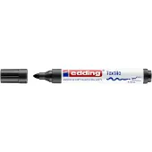 Edding 4500 Textilmarker - schwarz - 1 Stift - Rundspitze 2-3 mm - Permanent-Stoffmarker zum Bemalen von Textilien, waschbest?ndig bis 60 ?C - Ma
