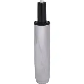 KADIMA DESIGN Ergonomische Gasdruckfeder: Hochwertig, Tiefenfederungspuffer, Chromfarbe, 180 kg Belastbarkeit.