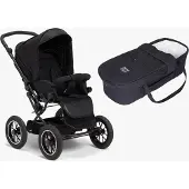 Petite Chérie Solide+ Kombikinderwagen, Black/Black