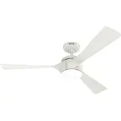 HUNTER FANS DC Deckenventilator Rosedale Weiss mit LED