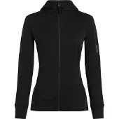 Icebreaker Sweatjacke Merino 260 Quantum IV LS Zip Hoody Damen Black-S