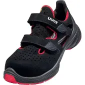 Uvex 1 G2 Sicherheitsschuh S1 Sandalen schwarz/pink 35 - 6848035 - schwarz/pink