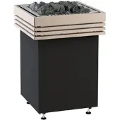 Harvia HOLZRELING-SET für Saunaofen QUBE,Holzreling: Walnuss klein