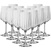 Spiegelau Rotweinglas "Rotweingläser Lifestyle 630 ml 12er Set transparent" Spülmaschinenfest