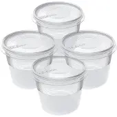 PLAST TEAM Vertriebs GmbH Gefrierdosen-Set Helsinki, 0,3 Liter, 4er Set