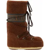 Moon boot Schneestiefel Icon Fleece Unisex Brown-Schuhgröße 42 - 44