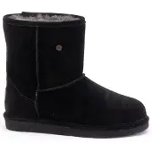 Warmbat Kangaroo Suede Schwarz