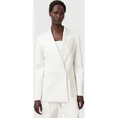 AllSaints Bonnie Blazer White Größe: 8 | Blazer Outlet | Damen | Weiß