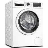 Bosch Serie 4 WNA13401ES, Frontlader, Freistehend, Weiß, Links, Silber, Tasten, Drehregler