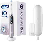 Oral-B iO Series 9n, Erwachsener, Vibrierende Zahnbürste, Tägliche Pflege, Zahnfleischpflege, Sensibel, Whitening, Weiß, 2 min, Weiß