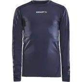 Craft Unterhemd Pro Control Compression LS Kinder Navy-Größe 122