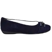 Hassia Leder-Ballerinas "Pescara" in Dunkelblau | Gr.: 37