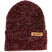 Sinner Mütze Monserrate Beanie Unisex Melange Burgundy