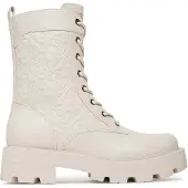 GUESS Schnürschuhe FLTYAN ELE10 Écru 41