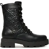 GUESS Schnürschuhe FLTYAN ELE10 Schwarz