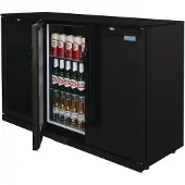 Polar G-Serie 900 Mm Barkühler Mit Drei Türen 330L Schwarz