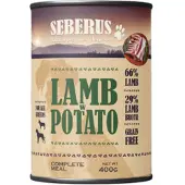Seberus Lamb w/Potato getreidefreies Hunde-Nassfutter