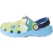 Crocs Kids Bluey Classic Clog Sandale Schuhe 210558-90H Blau Multi, Schuhe:32/33 EU