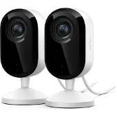 Arlo Essential 3 2K-Innenkamera, 2er Set, CCTV Sicherheitskamera, Drinnen, Kabelgebunden, Decke / Schreibtisch, Weiß, Vietnam