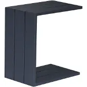 CLEMENTO Dallas Beistelltisch Aluminium Wetterfest Anthrazit
