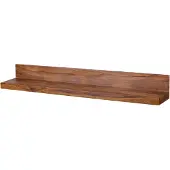 Massivart Wandboard Sheesham massiv gebeizt - 140 cm - MIKKEL