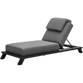 CLEMENTO Bali Sonnenliege Aluminium Sunbrella
