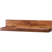 Massivart Wandboard Sheesham massiv gebeizt - 80 cm - MIKKEL