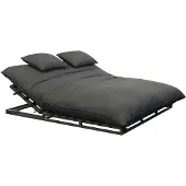 CLEMENTO Bona Doppel Loungeliege Aluminium Createxx