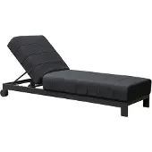 CLEMENTO Beziers Loungeliege Aluminium mit Rollen Createxx