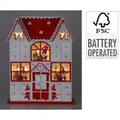 Koopman Adventskalender mit LED, GR9021750