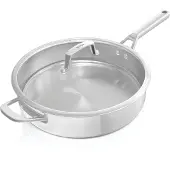 Ninja Bratpfanne Ø26cm EverClad Edelstahl