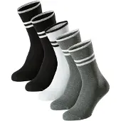 Schiesser Socken "Bluebird" 5 Paar tlg. druckfreier Bund, Fersen und Zehen handgekettelt, Cotton-Mix