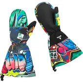 WeeDo - Kid's Cosmo Sprayprint Handschuhe - Handschuhe Gr L bunt