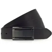 Vanzetti Gürtel Leder black | Gr.: 110 cm