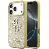 GUESS Apple iPhone 17 Pro Hülle - Kunststoff - - Backcover/Hard Case - Gold
