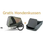 Croozer Fahrradanhänger Mikke XL - Moosgrün