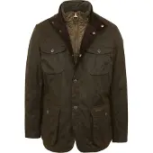 Barbour Jacke Ogston Wax Jacket Herren Olive-XXL