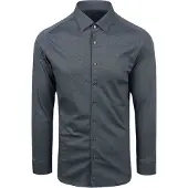 Desoto Herren Hemden Casual Kent 1/1 - Donkerblauw - Größe XL