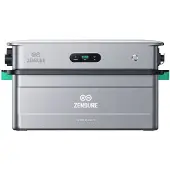 Zendure SolarFlow AB3000X Speicher Balkonkraftwerk 2,88 kWh + 2400 AC Mikro-Wechselrichter-ZDAB3000X-gy + ZDSF2400AC-gy-eu