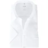 Olymp Luxor Hemd Comfort Fit Weiß Kurzarm