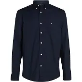 Tommy Hilfiger Langarmhemd "CORE FLEX POPLIN SOLID Regular Fit SHIRT" Regular Fit Flex Cotton