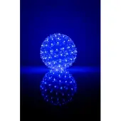 ILike N/A Kugel mit Blumen RS-209 100LED D-14cm Blau