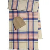 Pieces Set Schal und Mütze Janna 17153149 Beige