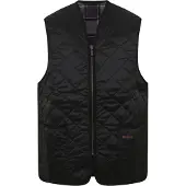 Barbour Innenfutter Quilted Zip-in Schwarz