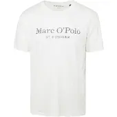 Marc o'polo T-Shirt Logo Weiß