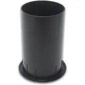 Velleman Bass reflex tube Ø88, Kunststoff, Schwarz, 88 mm, 122 mm, 88 mm