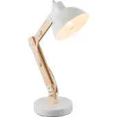 Globo Lighting Tischleuchte Holz hell hell, 1x E27