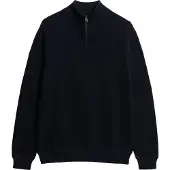 Superdry für Herren. M6110682A Pullover Textur navy (XXL), Lässig, Baumwolle, Marine